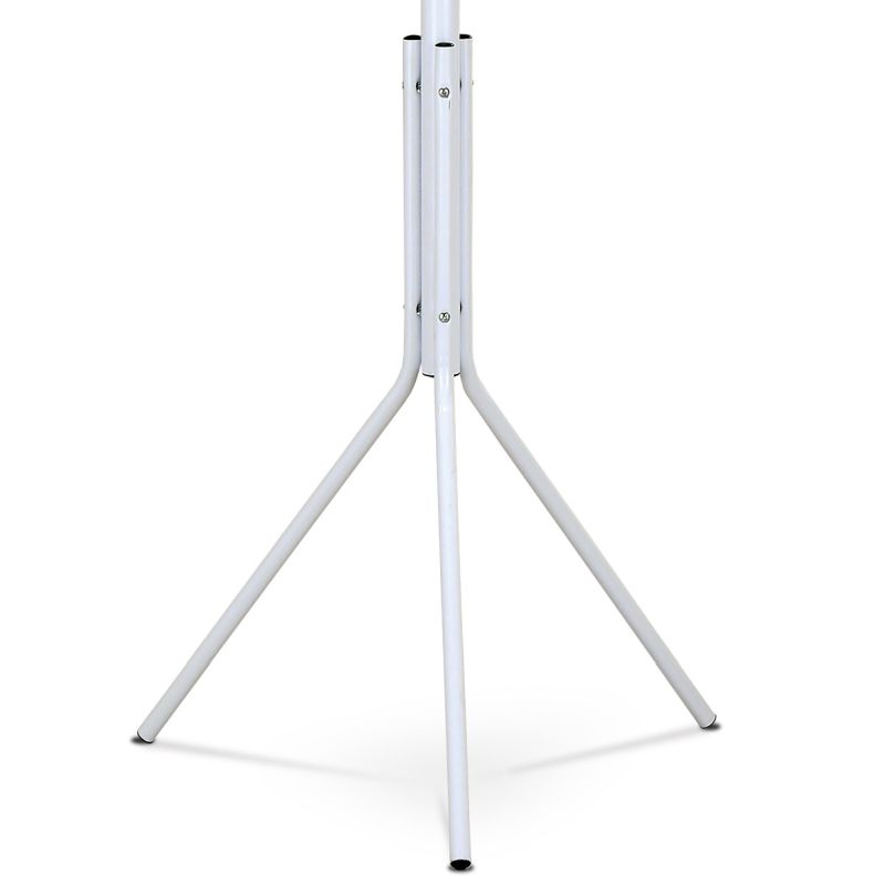 Vešiak, 174cm, kov biely, 80001-04A WT