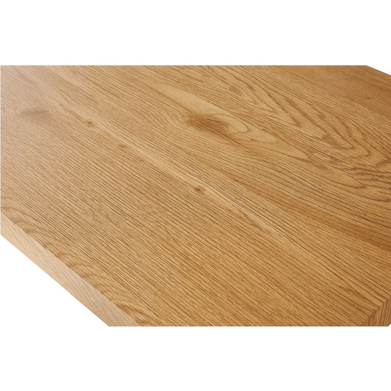 Jedálenský stôl, 160x90cm, MDF, dub, čierny, MEDITER
