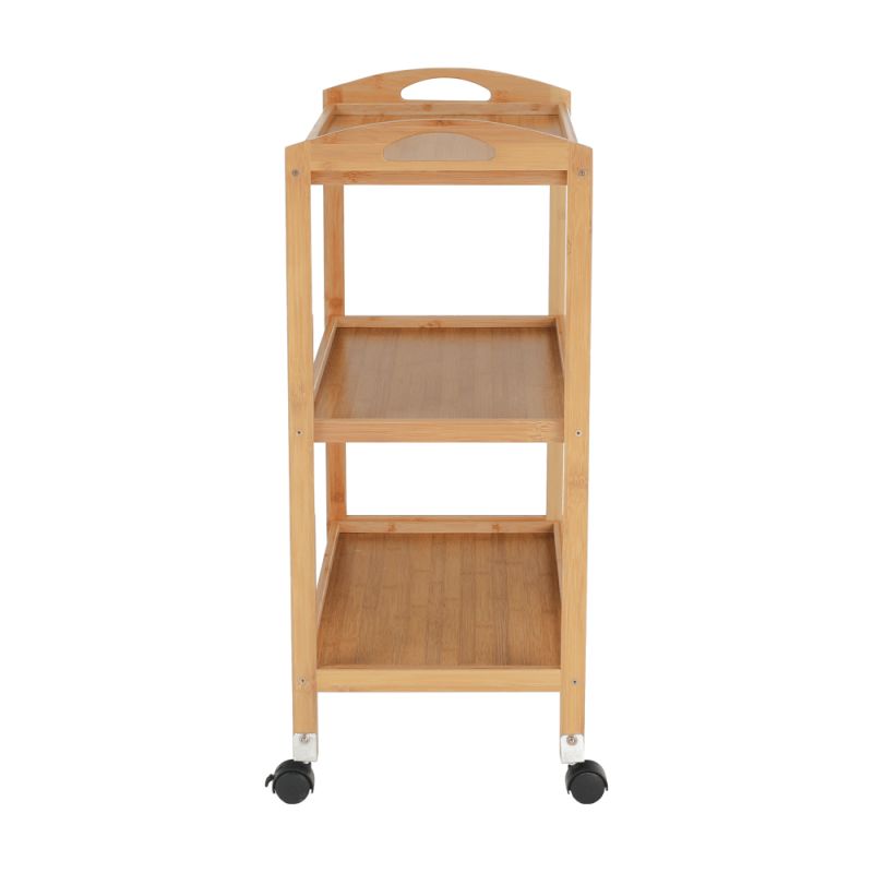 Servírovací vozík, 60cm, prírodný, MARSEL