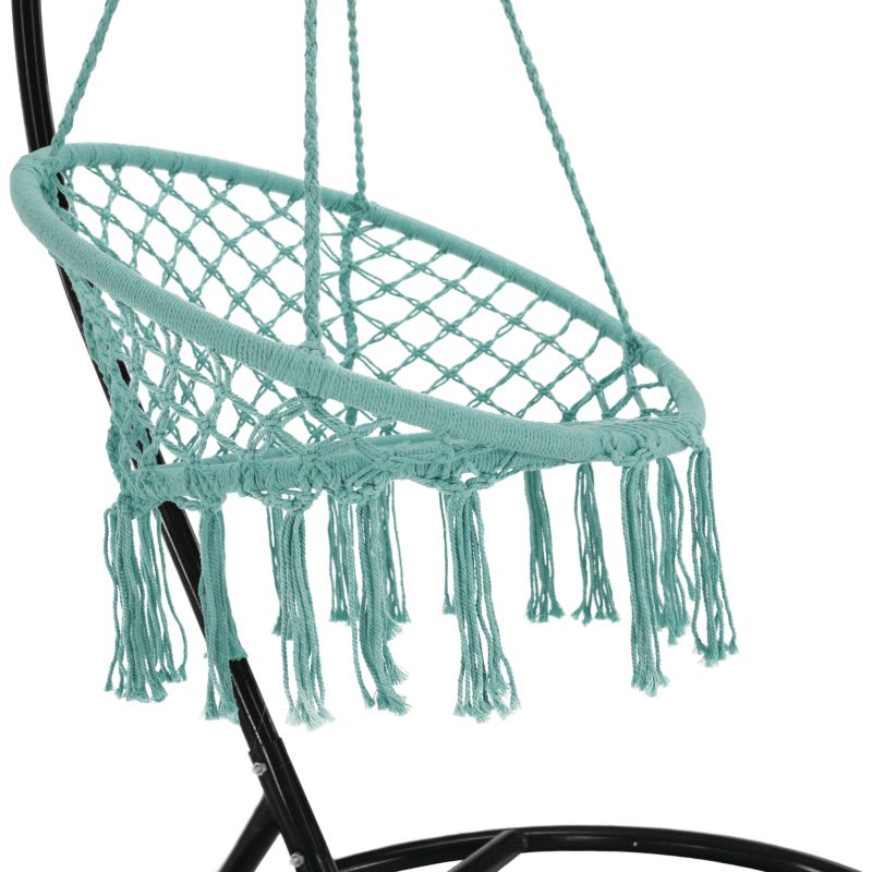 Závesné kreslo, mentolové, AMADO 2 NEW