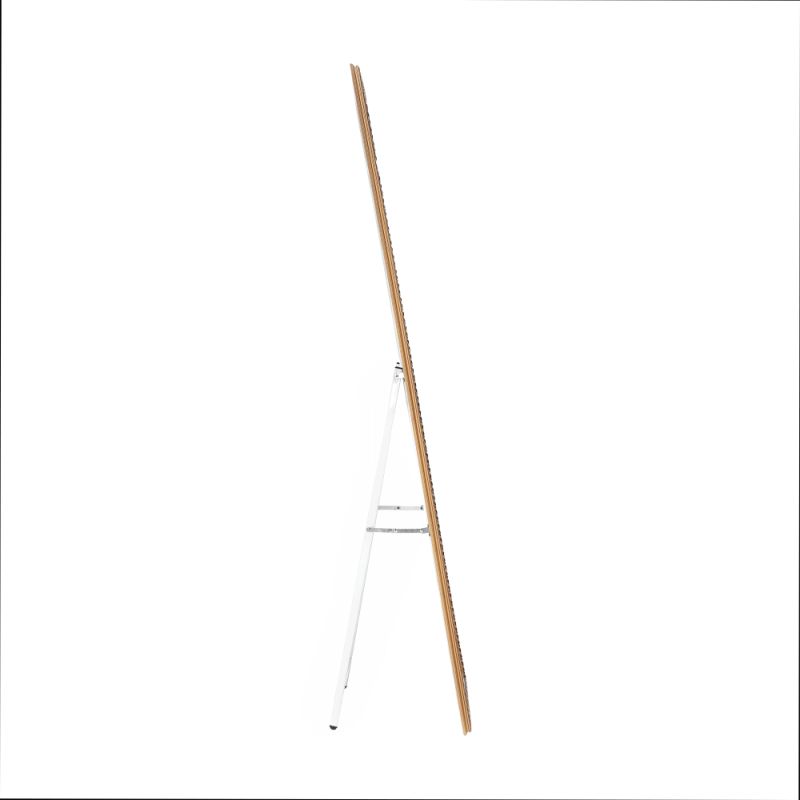 Stojanové zrkadlo, 40x150cm, hnedé, LAVAL