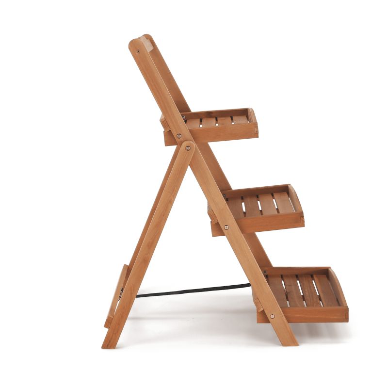 Regál, 50cm, 3-policový, jelša, IMPERO