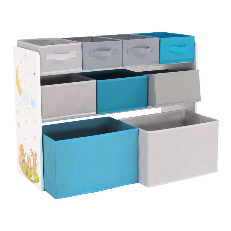 Organizér na hračky, 82cm, viacfarebný, vzor, DARLING TYP 2