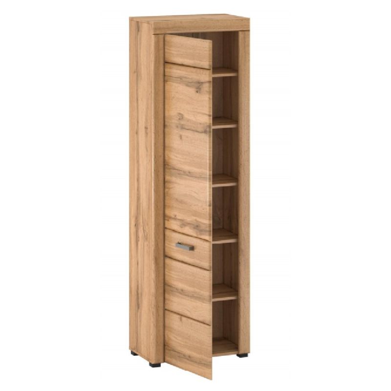 Skriňa, 61cm, policová, dub apalačský, PUSAN V