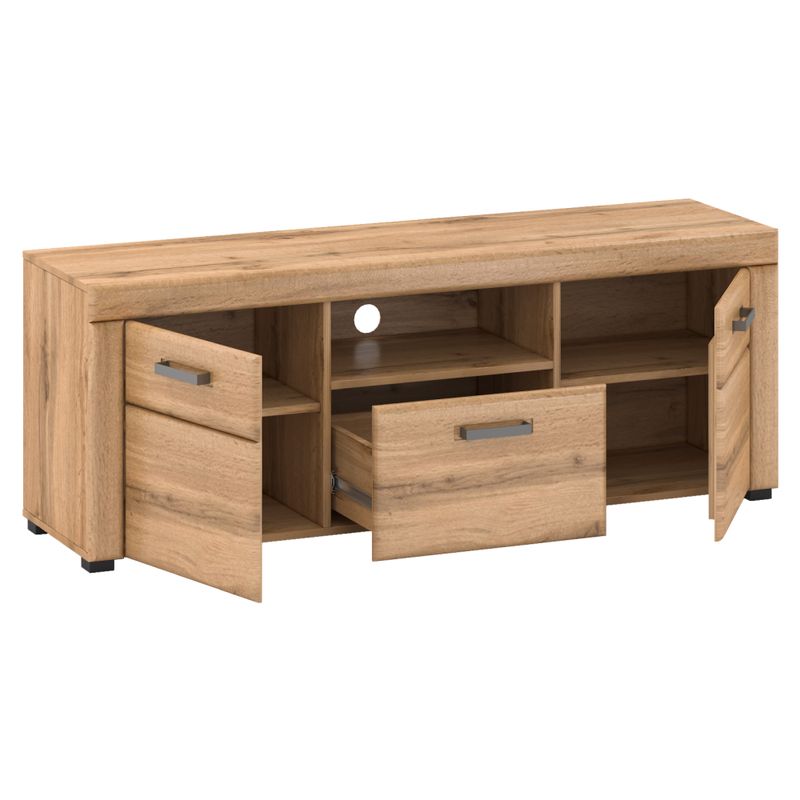 RTV stolík, 150cm, dub apalačský, PUSAN B