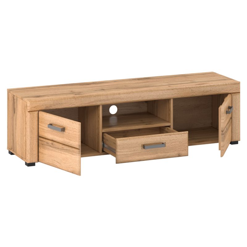 RTV stolík, 150cm, dub apalačský, PUSAN P