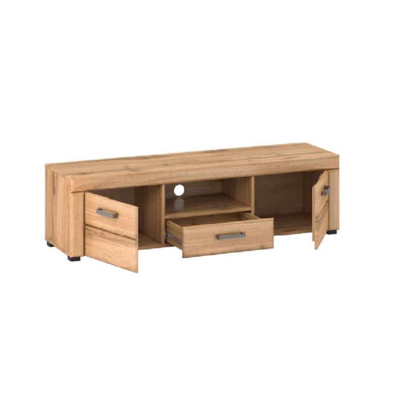 RTV stolík, 150cm, dub apalačský, PUSAN P