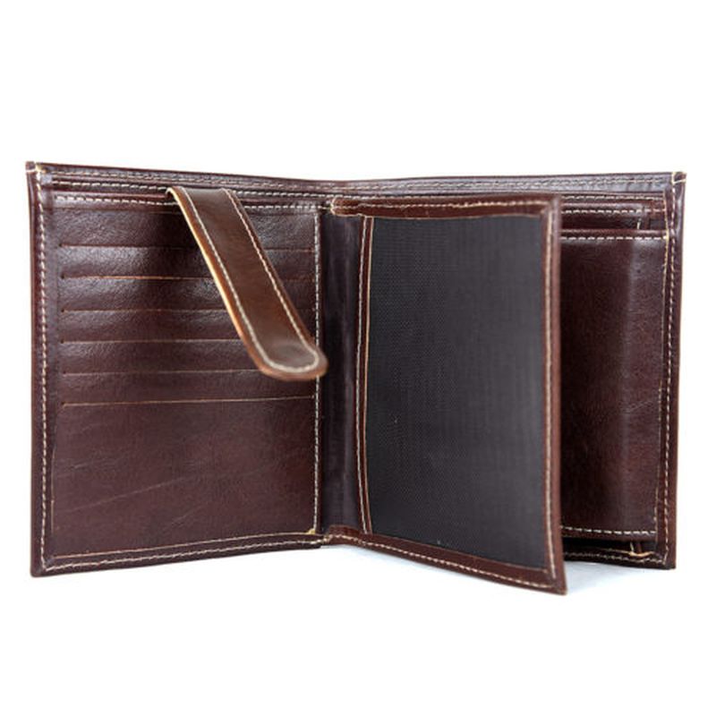 Luxusná kožená peňaženka č.8333/1 v tmavo hnedej farbe