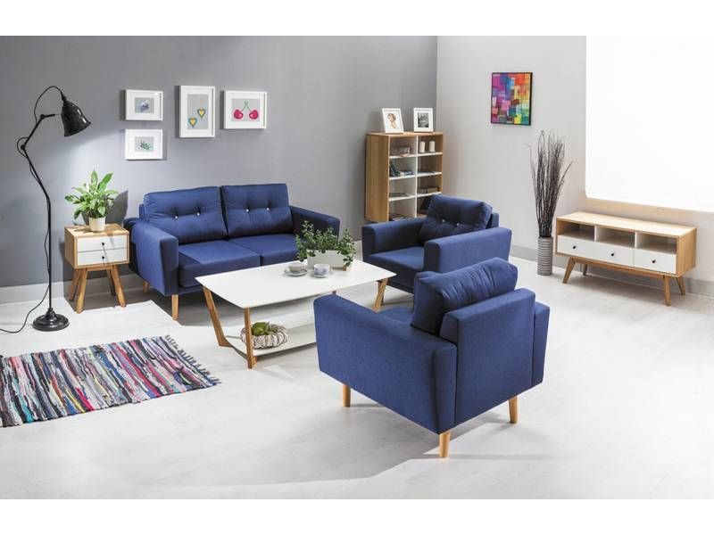 Tv stolík, 120cm, dub, biely, Signal, SCANDIC TV