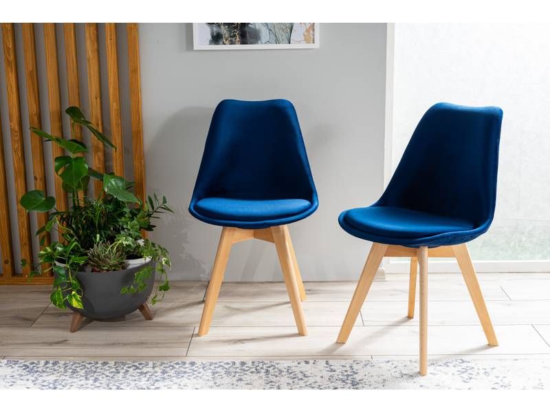 Jedálenská stolička, granátová látka, nohy buk, Signal, DIOR VELVET