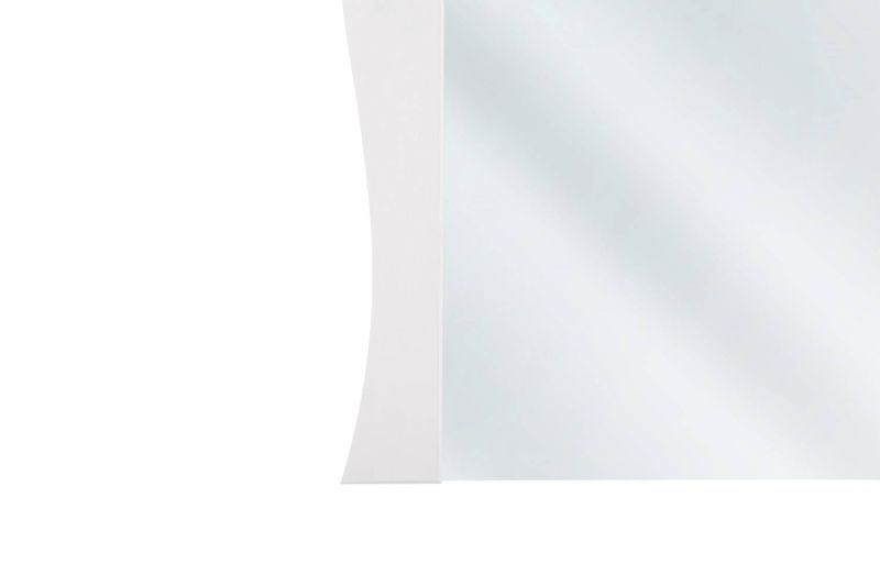 Zrkadlo do kúpeľne, 80cm, biele, ELISABETH 841