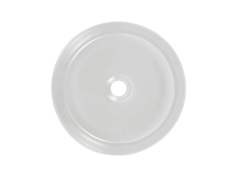 Umývadlo na dosku, 36cm, biele, čierne, SIMPLE 8 36 UM-6259 DP