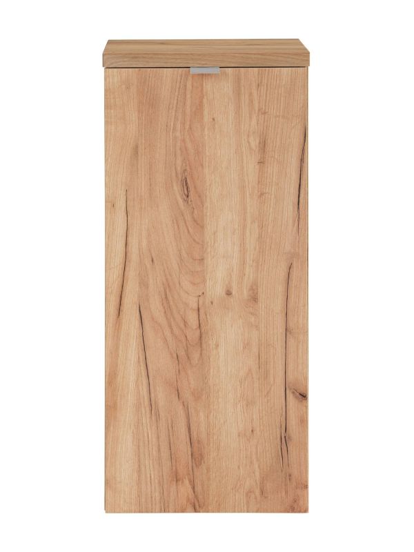 Skrinka s košom na bielizeň, 35cm, dub craft, CAPRI OAK 811