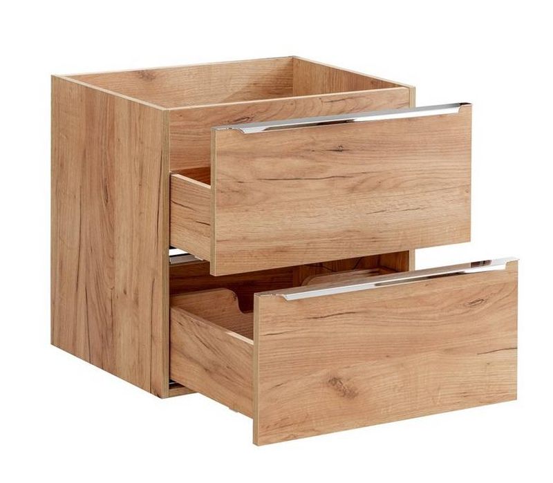 Skrinka pod umývadlo, 60cm, dub craft, CAPRI OAK 820