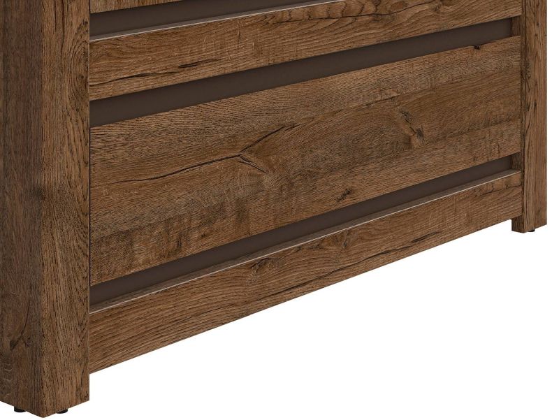 Skriňa, 104cm, vešiaková, dub apríl, KADA SZF2D1S