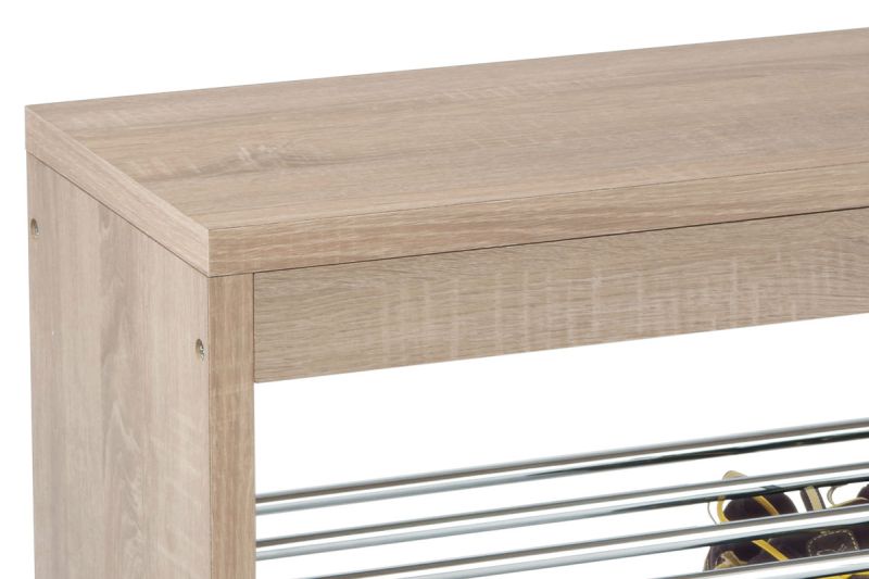 Botník, 80cm, MDF dub sonoma, 83168-10 SON