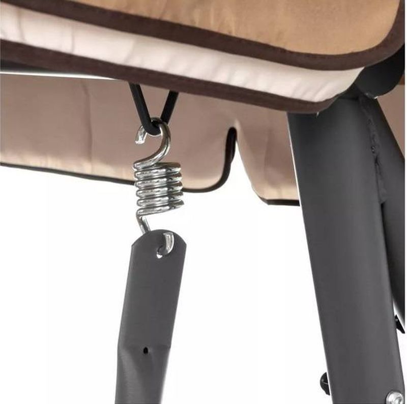 Záhradná hojdačka, sivá, MRP BERENIKA