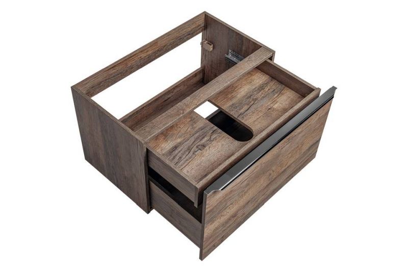 Skrinka pod umývadlo, 80cm, dub santa fe vintage, SANTA FE OAK 82-80