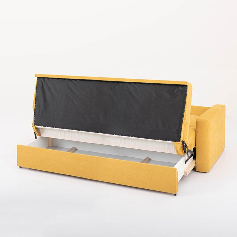 Trojsed s rozkladom a úložným priestorom, látka žltá, SARA III