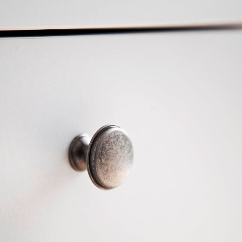 Vitrína, 90cm, biela, OLJE 2W2S