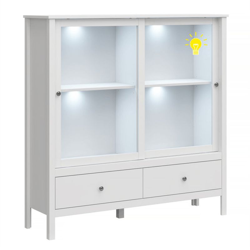 LED osvetlenie, 4-bodové, biela, OLJE