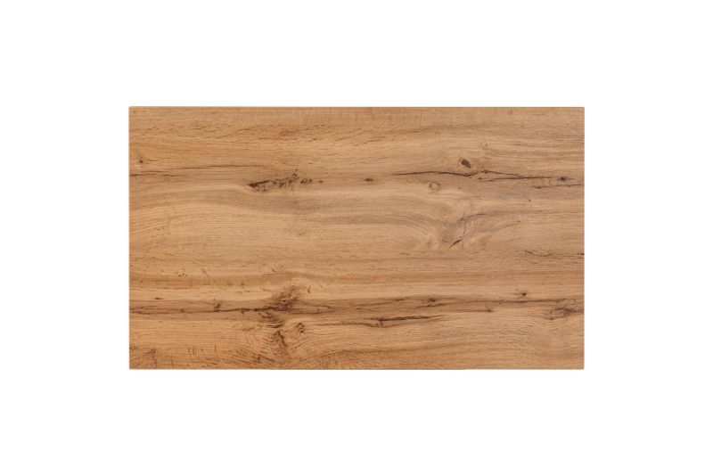 Kúpeľňová doska, 80cm, dub wotan, OAK 89-80-B-46