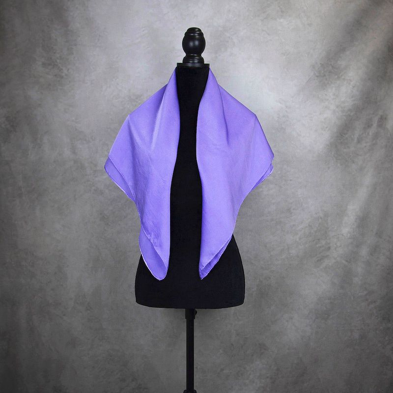 Hodvábna šatka FIALOVÁ 90 x 90cm