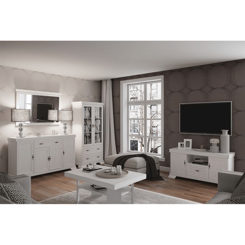 TV stolík, 158cm, sosna andersen, KORA KRT2 NEW