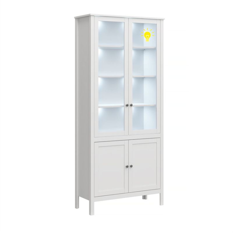 LED osvetlenie, 8-bodové, biela, OLJE