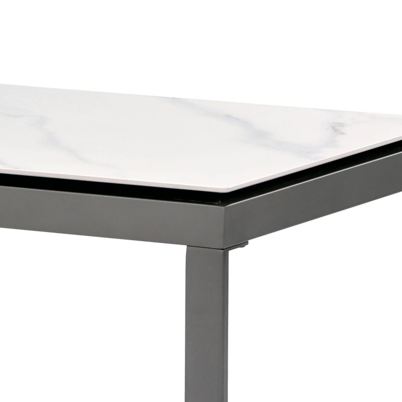 Konferenčný stolík 121x61cm, keramika, AHG-284 WT