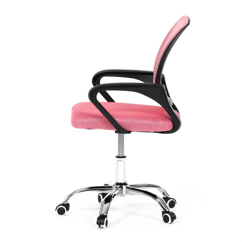 Detská stolička, ružová, sieťovina, 120 kg, KA-L103 PINK