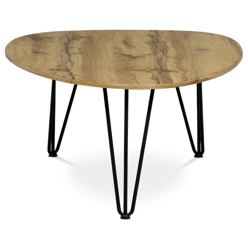 Konferenčný stolík 120x67cm, MDF divoký dub, AF-3014 OAK