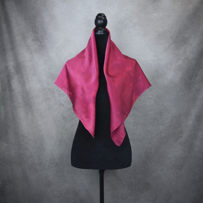 Hodvábna šatka LIMITED_078, Vyrobená na Slovensku, 90 x 90cm