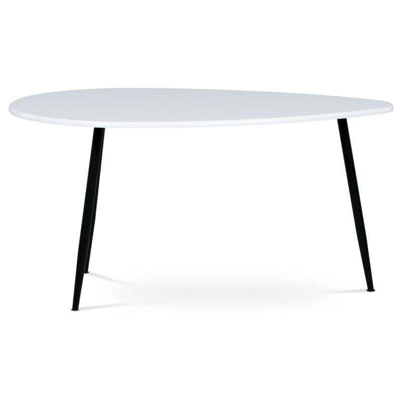 Konferenčný stolík 100x60cm, MDF biela, AF-3012 WT