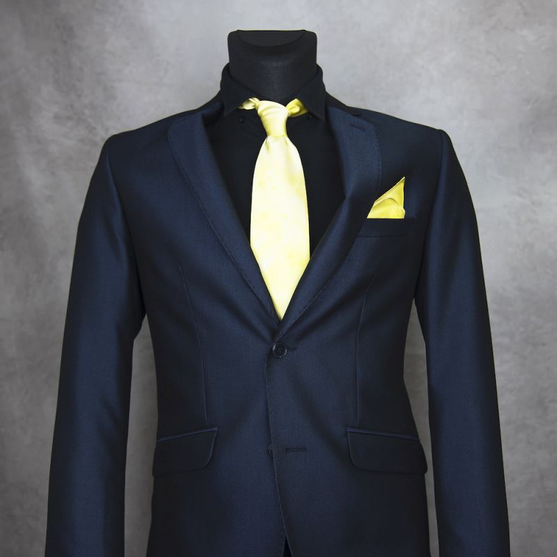 Hodvábna kravata + vreckovka LIMITED_03, Slovenská výroba