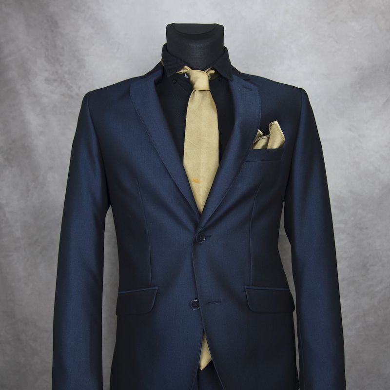 Hodvábna kravata + vreckovka LIMITED_47, Slovenská výroba