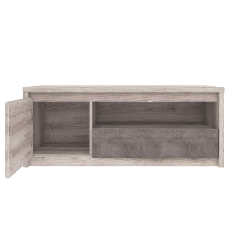 TV stolík, 127cm, gaštan nairobi, onyx, JESI 1D1S