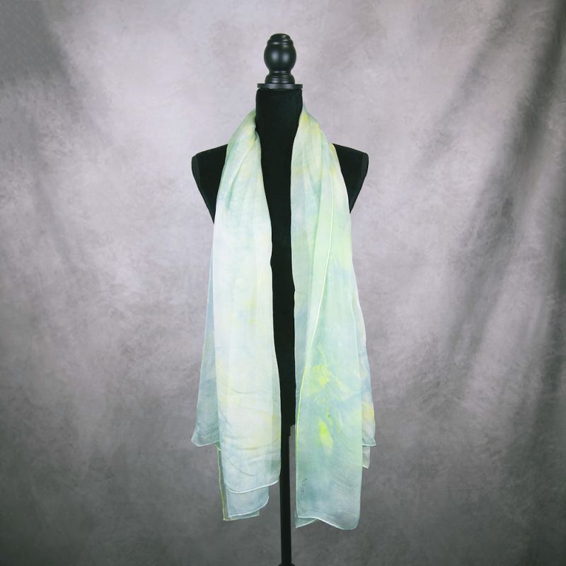 Hodvábny šál LIMITED_006, Vyrobený na Slovensku, 180 x 110cm