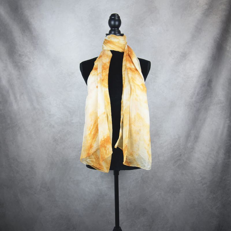 Hodvábny šál LIMITED_015, Vyrobený na Slovensku, 180 x 110cm