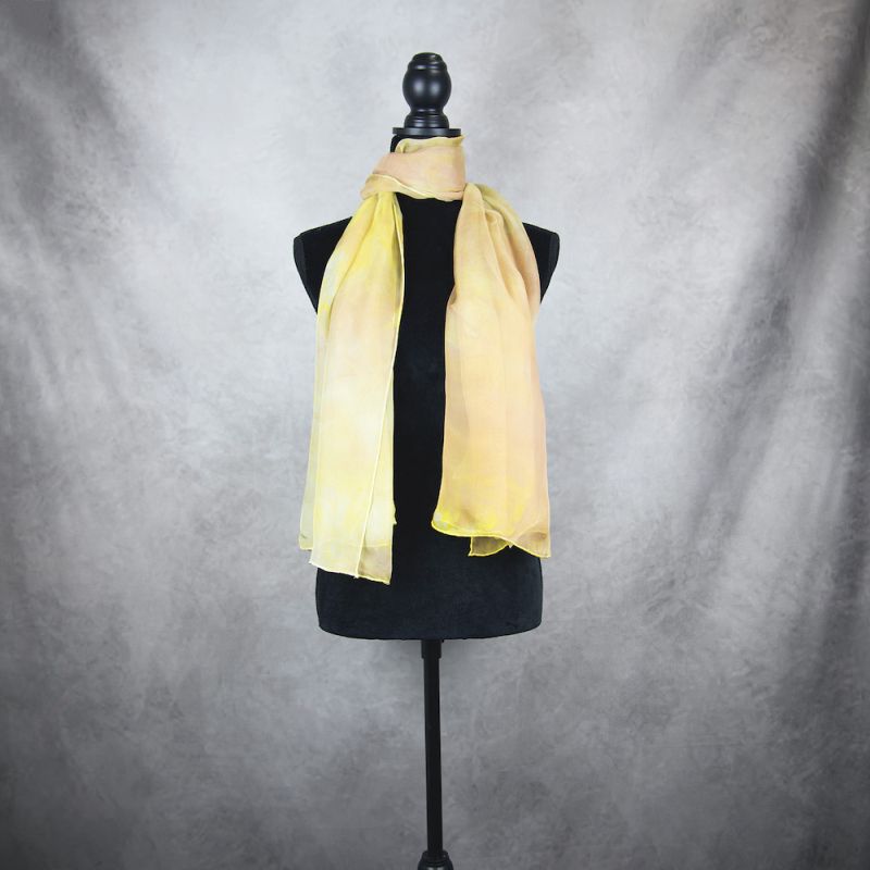 Hodvábny šál LIMITED_018, Vyrobený na Slovensku, 180 x 110cm