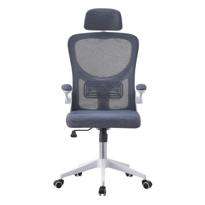 Kancelárske kreslo, sivá sieťovina, MAGUS