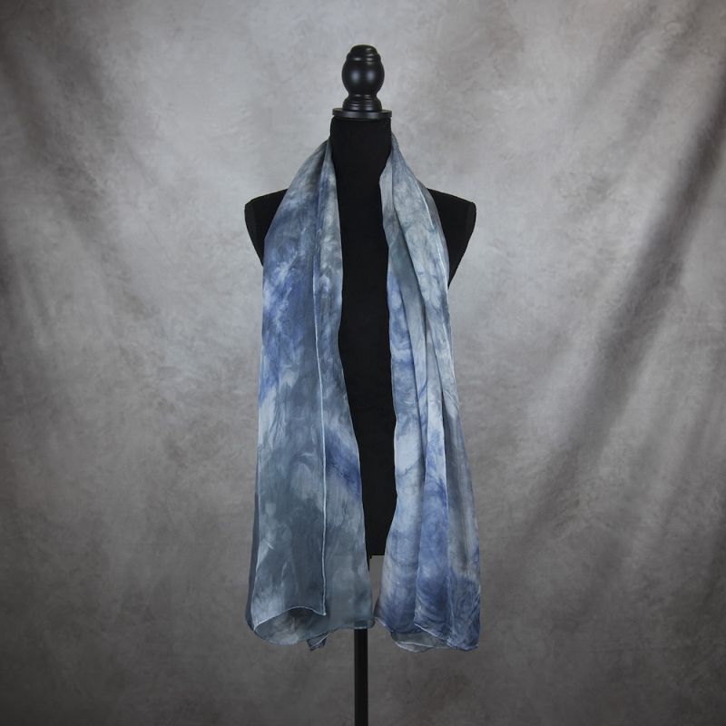 Hodvábny šál LIMITED_046, Vyrobený na Slovensku, 180 x 110cm