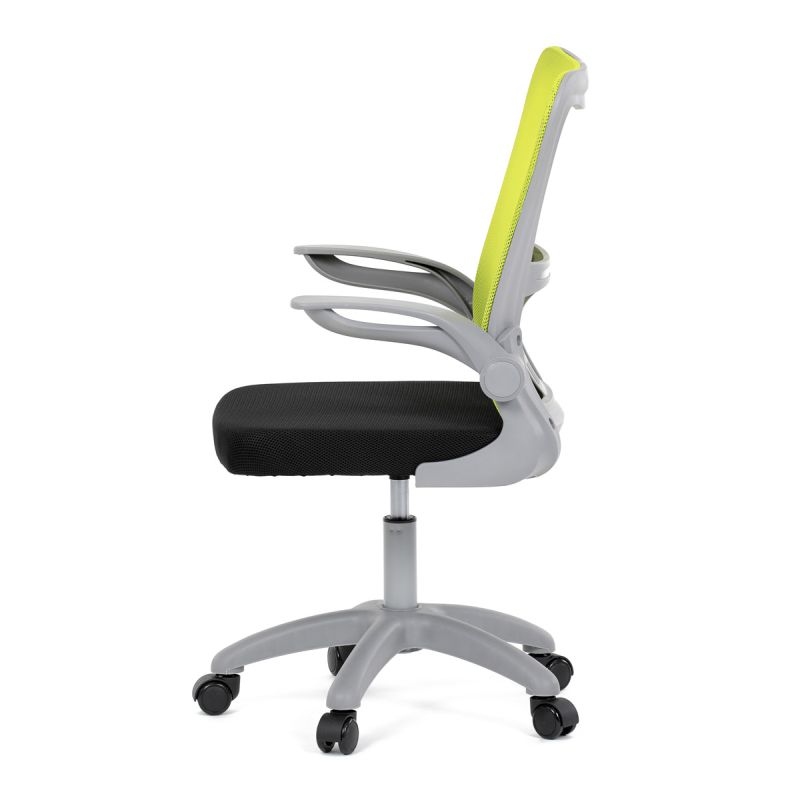 Detská stolička, zelená, sieťovina, 120 kg, KA-K2008 GRN