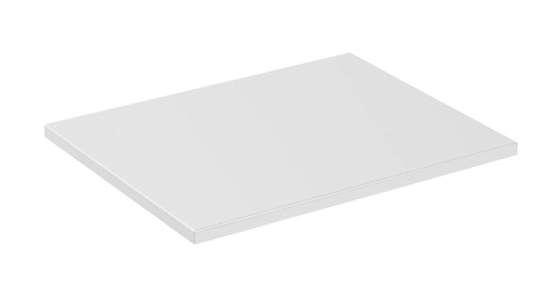 Kúpeľňová doska, 80cm, biela, ICONIC WHITE 89-80-B