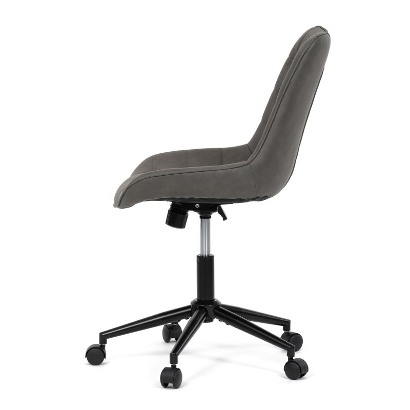 Pracovná stolička, sivá, látka, 120 kg, KA-V3120 GREY3