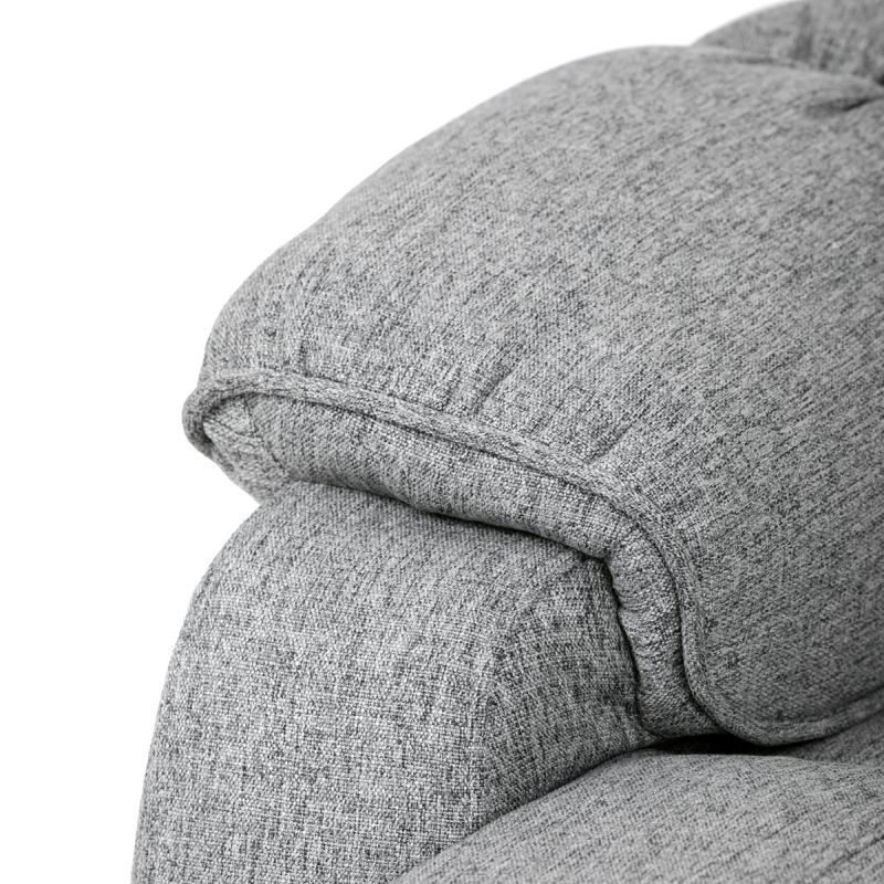 Relaxačné polohovacie kreslo krémové, TV-4088 SIL2