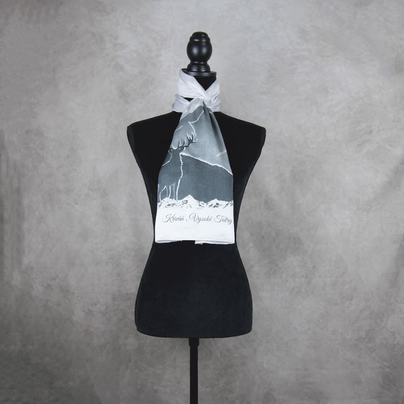 Hodvábny šál Vysoké Tatry - VYSOKÉ TATRY – KRIVÁŇ SILVER