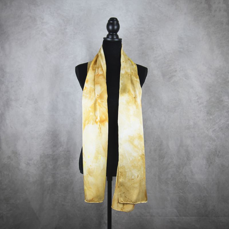 Hodvábny šál LIMITED_29, Vyrobený na Slovensku, 175 x 45cm