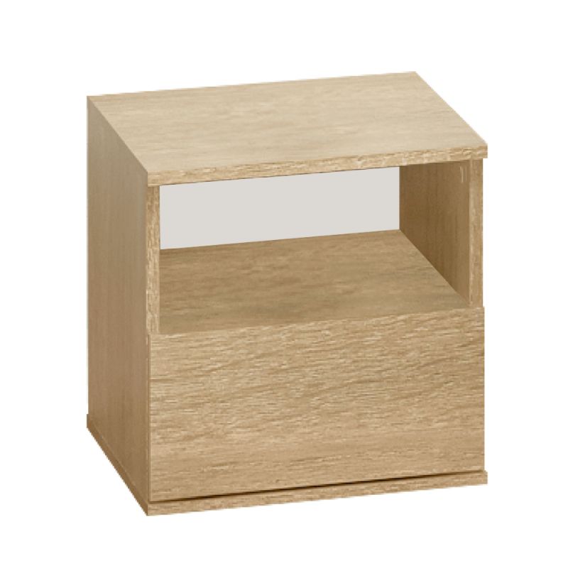 Nočný stolík, 40cm, dub sonoma, DOLI