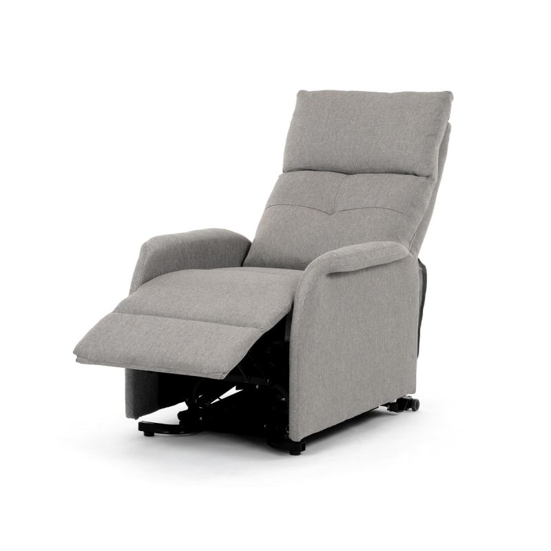 Polohovacie kreslo, elektrické, látka, krémová, 130 kg, TV-5482 CRM2